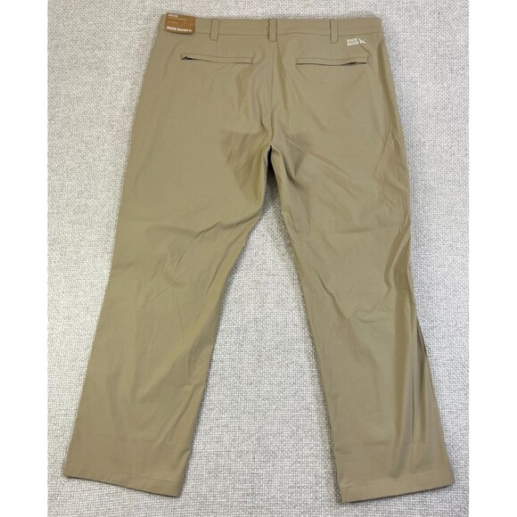 NEW Eddie Bauer Pants Men's 40X30 Horizon Guide Chino Beige Stretch Nylon Hiking - Picture 3 of 13